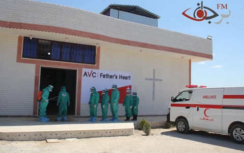 افتتاح مركز ثالث للحجر الصحي في قرية حلنج بريف كوباني